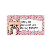 speelse pom etiket (Voorkant)