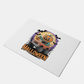 speelse pompoen deurmat (Schuin)