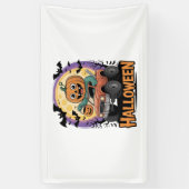 speelse pompoen spandoek (Verticaal)