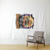 speelse pompoen wandkleed (In Situ (horizontaal))