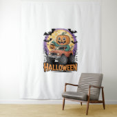 speelse pompoen wandkleed (In situ)