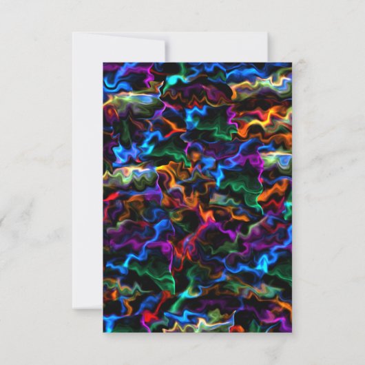 Speelse pret kreeft huwelijksfeest kaart (Achterkant)