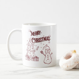 Speelse Prettig Kerstfeest Koffiemok