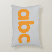 Speelse primaire ABC kussen (Voorkant(Verticaal))