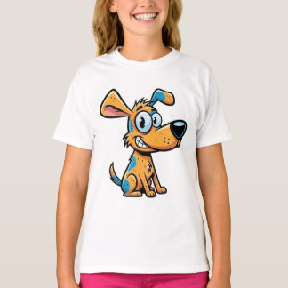 Speelse Pup Kids Pullover Hoodie