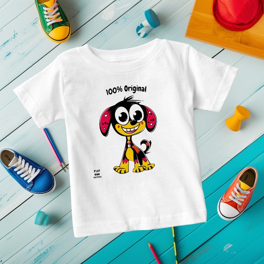 Speelse Puppy Cartoon – Leuk en Aanpasbaar