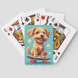 Speelse Puppy Klassieke Speelkaarten
