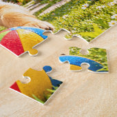 Speelse Puppy Legpuzzel (Zijkant)
