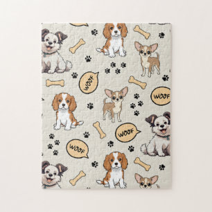Speelse Puppyparel Legpuzzel