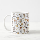 Speelse Puppytentoonstelling Koffiemok (Links)