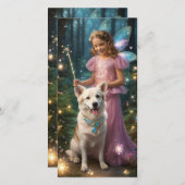 Speelse Pups Ocean Christmas Holiday Kaart (Voorkant / Achterkant)