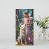 Speelse Pups Ocean Christmas Holiday Kaart (Staand voorkant)