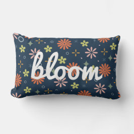 Speelse Retro Bloom Kussen