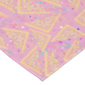 Speelse Retro Fairy Brood Patroon Party Tafelkleed (Gekanteld)