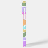 Speelse Retro Regenboog Strepen voor Custom Produc Case-Mate iPhone Case (Achterkant / Links)