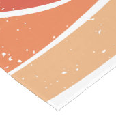 Speelse Retro Regenboog Strepen voor Custom Produc Medium Tafelloper (Hoek)