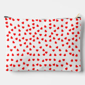 Speelse rode harten wit etui (Achterkant)