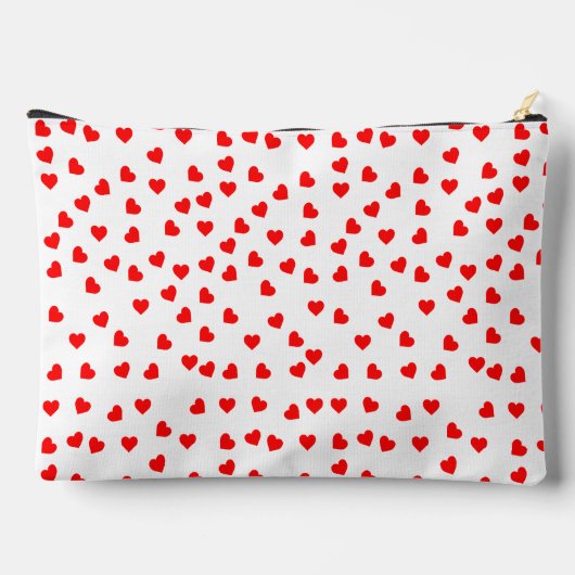 Speelse rode harten wit etui (Achterkant)
