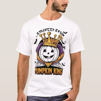 Speelse Royalty van de Pompoen Koning T-shirt