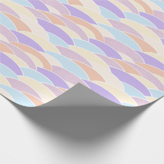 Speelse Schaalvormige Boog Patroon Cadeaupapier