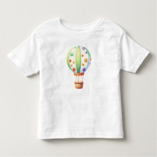 Speelse Schattigee heteluchtballon Kinder Shirts