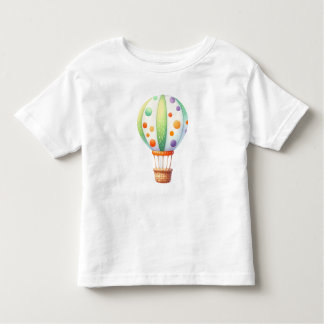 Speelse Schattigee heteluchtballon Kinder Shirts