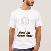 Speelse schets van een lachend gezicht t-shirt (Voorkant)