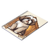 Speelse Shih Tzu Hondenhok Notitieboek