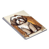 Speelse Shih Tzu Hondenhok Notitieboek