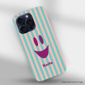 Speelse Smiley Face iPhone Hoesje