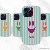 Speelse Smiley Face iPhone Hoesje