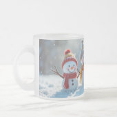 Speelse Sneeuwmannen Mok (Links)