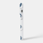 'Speelse Stippen Cirkels' iPhone 15 Pro Hoesje (Linkerkant)