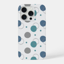 'Speelse Stippen Cirkels' iPhone 15 Pro Hoesje