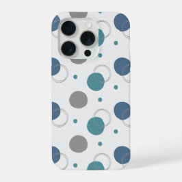 'Speelse Stippen Cirkels' iPhone 15 Pro Hoesje