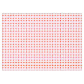 Speelse Stippen & Strepen - rood en roze Tafelkleed (Voorkant (Horizontaal))