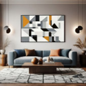Speelse Structuur Poster