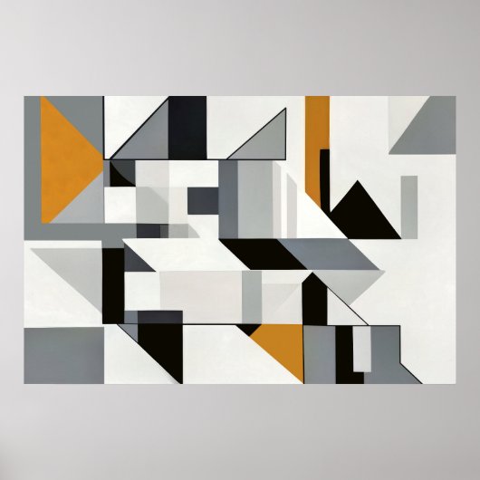Speelse Structuur Poster (Voorkant)