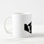 Speelse Surprise Cat Coffee Mok (Links)