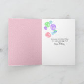 Speelse tabby kat voor 103e verjaardagskaart kaart (Binnen)