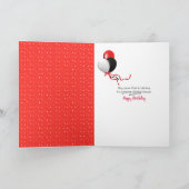 Speelse tabby kat voor 91ste verjaardagskaart kaart (Binnen)