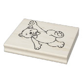 Speelse Teddy Bear Rubber Stamp Rubberstempel (Stempel)