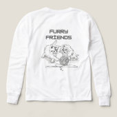 Speelse Thread Tango - Twee Kittens in het spel (Achterkant)