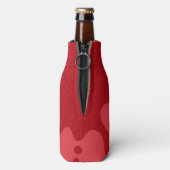 Speelse Tomaat Rood Patroon Koeler – Aanpasbaar (Fles Achterkant)