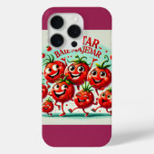 Speelse Tomato Fun Phone Hoesje – Vrolijk en leven (Achterkant)