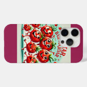 Speelse Tomato Fun Phone Hoesje – Vrolijk en leven (Achterkant (horizontaal))
