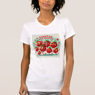Speelse Tomato Fun T-Shirt – levendig en vrolijk