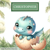 Speelse Uitkomen Binnenkort Baby Dinosaurus Baby K Kussen