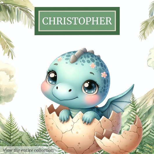 Speelse Uitkomen Binnenkort Baby Dinosaurus Baby K Kussen