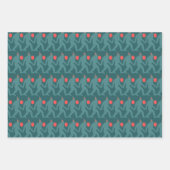 Speelse & Unieke Heldere Kleurrijke Verjaardag Big Inpakpapier Vel (Voorkant 3)